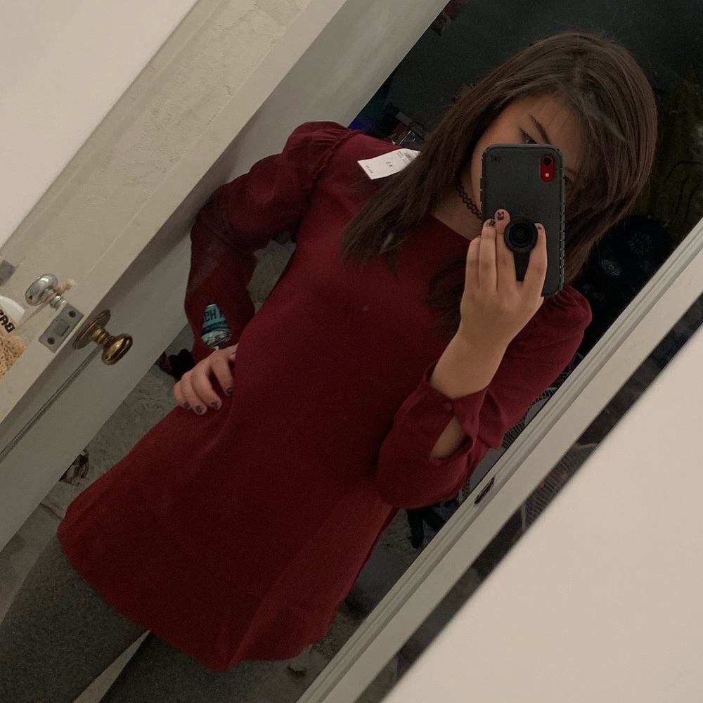 NWT red ann taylor top
